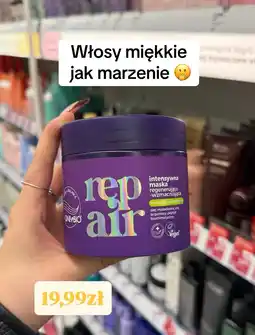 Rossmann OnlyBio Hair in Balance Repair Air intensywna maska regenerująco-wzmacniająca oferta