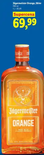 Lidl Jägermeister Orange, likier oferta