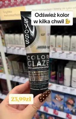 Rossmann Syoss Color Glaze Toner z efektem tafli oferta
