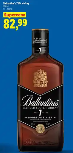 Lidl Ballantine's 7YO, whisky oferta