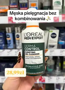 Rossmann L'Oréal Paris Men Expert Derma Control Purifying Gel Cleanser oferta