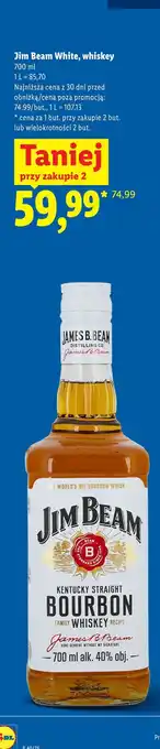 Jim Beam White, whiskey