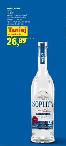 Lidl Soplica, wódka Szlachetna oferta