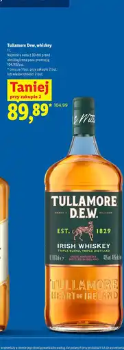 Lidl Tullamore Dew, whiskey oferta