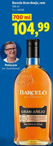 Lidl Barceló Gran Añejo, rum oferta