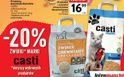 Intermarche Naturalny żwirek drewniany Casti oferta