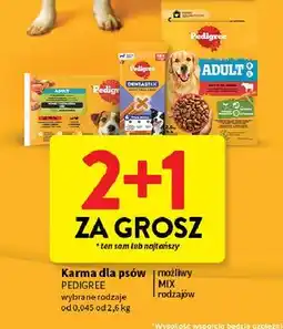 Intermarche Karma dla psa wołowina drób Pedigree Vital oferta