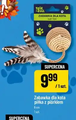 Polomarket Zabawka dla kota piłka z piórkiem 6 cm Trik & Roll oferta