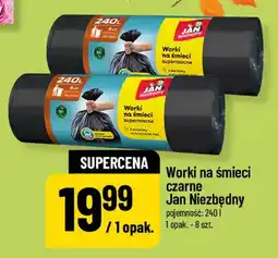 Polomarket Worki na śmieci czarne Jan Niezbędny oferta