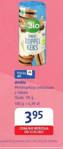 dm drogerie markt Ciasteczka DmBio oferta