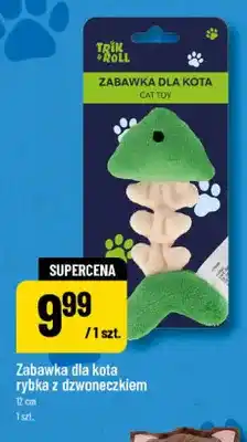 Polomarket Zabawka dla kota rybka z dzwoneczkiem 12 cm Trik & Roll oferta
