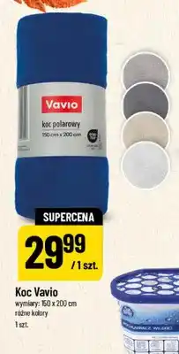 Polomarket Koc polarowy Vavio 150x200 cm oferta