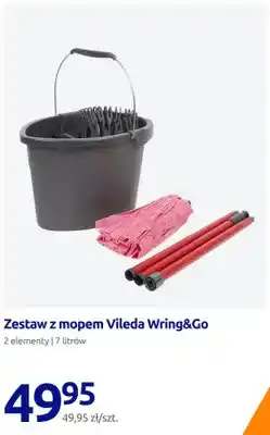 Action Zestaw z mopem Vileda Wring & Go oferta