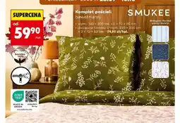 Biedronka Komplet pościeli Smukee oferta