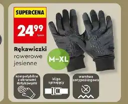 Biedronka Rękawiczki rowerowe oferta