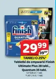Delfin Tabletki do zmywarki Finish Ultimate Plus oferta