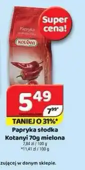 Delfin Papryka słodka mielona Kotányi oferta