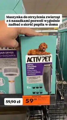 Biedronka Maszynka do strzyżenia zwierząt Activ Pet oferta