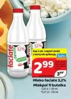 Delfin Mleko Łaciate Mlekpol 3,2% oferta