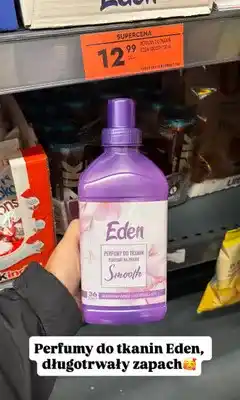 Biedronka Perfumy do tkanin Eden Smooth oferta