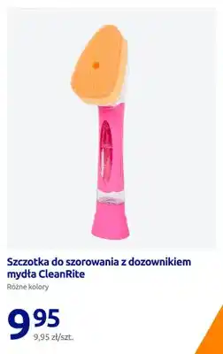 Action Szczotka do szorowania z dozownikiem mydła CleanRite oferta