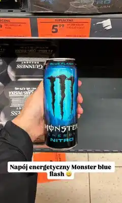 Biedronka Napój energetyczny Monster Energy Nitro Blue Flash oferta
