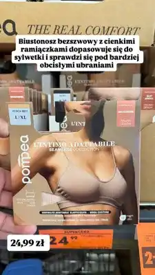 Biedronka Biustonosz bezszwowy Pompea L'intimo Adattabile oferta