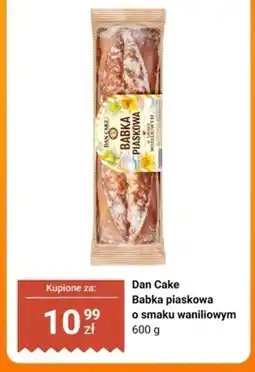 Biedronka Babka piaskowa o smaku waniliowym Dan Cake oferta