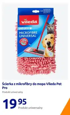 Action Ścierka z mikrofibry do mopa Vileda Pet Pro oferta