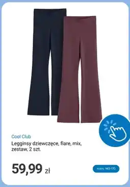 Smyk Legginsy dziewczęce flare mix 2-pak Cool Club oferta