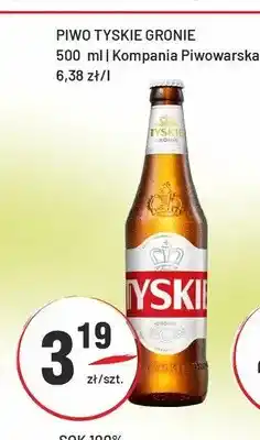 Sedal Piwo Tyskie Gronie oferta