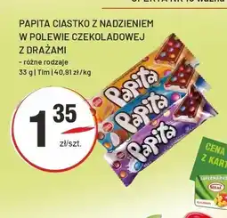 Sedal Ciastko z nadzieniem w polewie czekoladowej z drażami Papita oferta