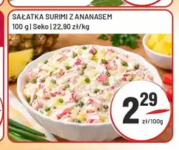 Sedal Sałatka surimi z ananasem Seko oferta