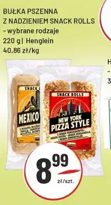 Sedal Bułka pszenna z nadzieniem Snack Rolls Henglein oferta
