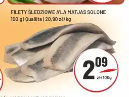 Sedal Filety śledziowe a'la matjas solone Quallita oferta