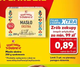Masło ekstra Stąd Takie Dobre!