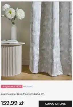 Home&You Zasłona żakardowa Maorio 140x250 cm home & you oferta