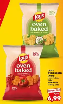 Chipsy Lay's Oven Baked jogurt z ziołami