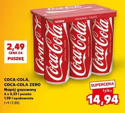 Kaufland Napój gazowany Coca-Cola 6-pak oferta