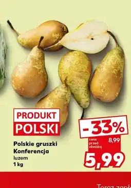 Kaufland Gruszki Konferencja polskie oferta