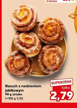 Kaufland Racuch z nadzieniem jabłkowym oferta