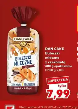 Kaufland Bułeczki mleczne z czekoladą Dan Cake oferta