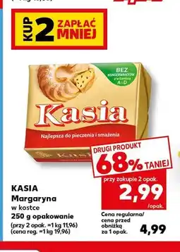 Kaufland Margaryna w kostce Kasia oferta