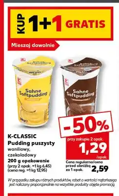 Kaufland Pudding puszysty waniliowy K-Classic oferta
