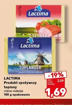 Kaufland Produkt spożywczy topiony z szynką Lactima oferta