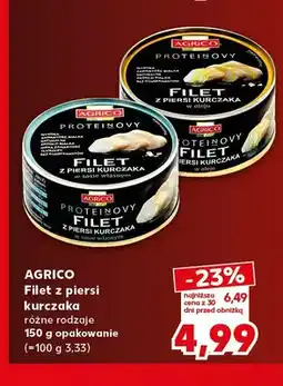 Kaufland Filet z piersi kurczaka w oleju Agrico oferta
