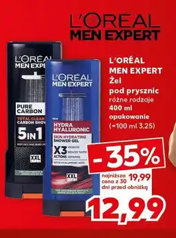 Kaufland Żel pod prysznic L'Oréal Men Expert Pure Carbon oferta