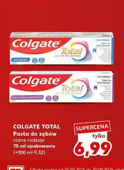 Kaufland Pasta do zębów Colgate Total oferta