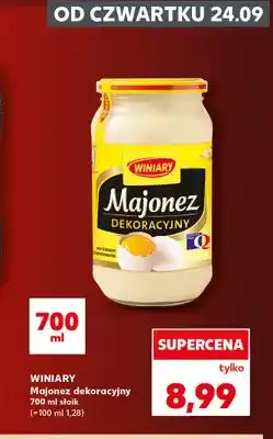 Kaufland Majonez dekoracyjny Winiary oferta