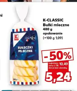 Kaufland Bułki mleczne K-Classic oferta